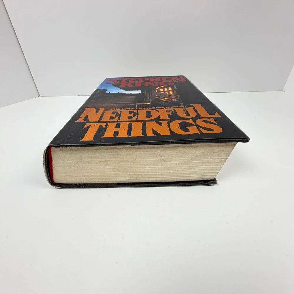 Stephen King Needful Things Hardcover 1991 First Edition 1st Printing Horror